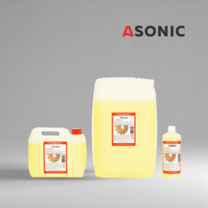 ASONIC AS-OXI detergent u kanisterima od 1L, 5L i 25L za uklanjanje rđe i oksidacije.