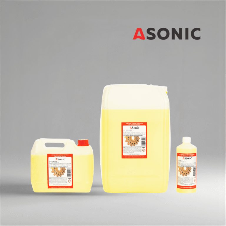 ASONIC AS-OXI detergent u kanisterima od 1L, 5L i 25L za uklanjanje rđe i oksidacije.