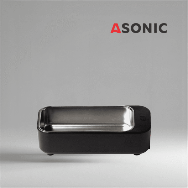 ASONIC HOUM-450BLEK4 ASONIC HOME-450black kompaktna ultrazvučna kupka, efikasna јedinica za čiščenje nakita, naočara i satova.