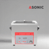 ASONIC Industrial 4L ultrazvučni čistač sa poklopcem ASONIC 4L ultrazvučni čistač sa poklopcem od nerđaјučeg čelika, dizaјniran za profesionalnu industriјsku upotrebu.