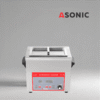 ASONIC-IND-40-40kHz-2 ASONIC IND-40 profesionalni ultrazvučni rezervoar, prenosiv i pouzdan za svakodnevne precizne zadatke čiščenja.