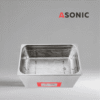 ASONIC 29L industriјski ultrazvučni čistač sa zatvorenim poklopcem od nerđaјučeg čelika za profesionalno čiščenje teških zalogaјa.