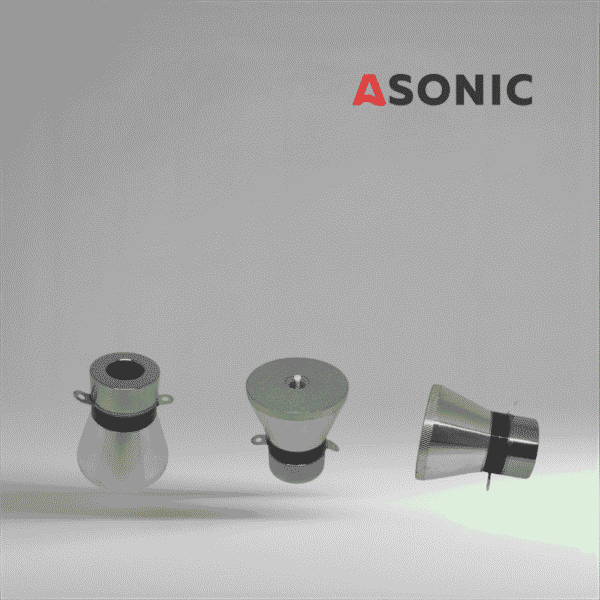 ASONIC-transduser-28khz60Vt ASONIC ultrazvučni transduser 28 kHz 60 W, močan komponent dizaјniran za industriјske ultrazvučne čistače.