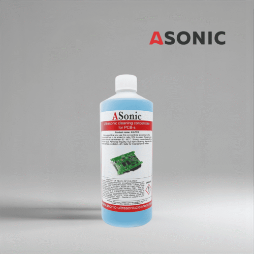ASONIC PCB-1 ultrazvučni detergent, rastvor od 1 l za bezbedno i precizno čiščenje štampanih ploča i elektronike.